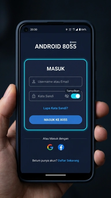 Masuk Akun 8055 untuk Pengguna Android di Indonesia