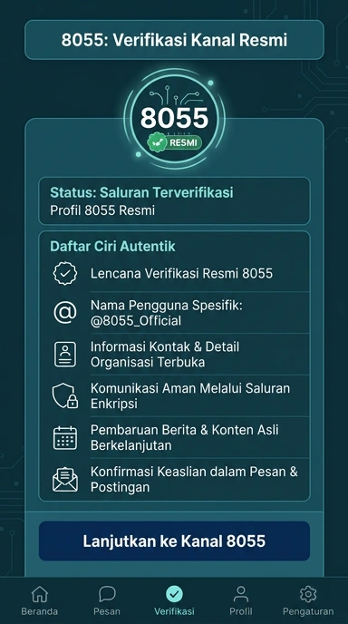 Kanal Resmi 8055 untuk Pengguna Android Indonesia