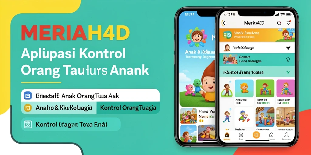 Antarmuka MERIAH4D memudahkan kontrol orang tua terhadap anak.